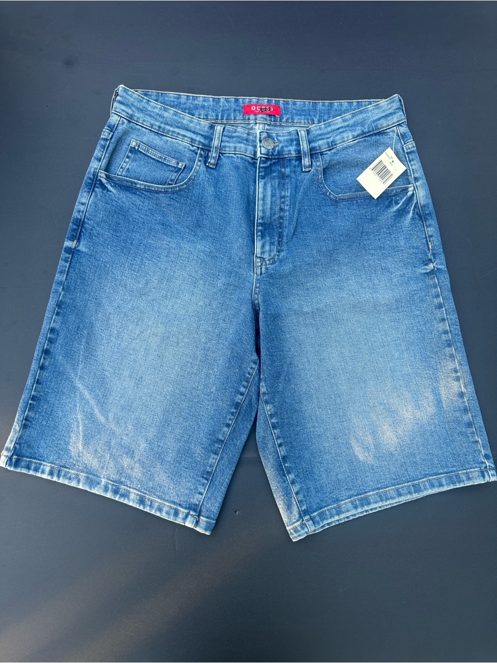 Guess Men’s Light Blue Denim Jean Shorts size 36